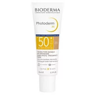 Balsamy i kremy do opalania - Bioderma NAOS POLAND Photoderm M SPF 50+ ciemny, 40ml - miniaturka - grafika 1