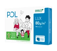 Papier do drukarek - International Paper POL LUX A3 80 g/m2 500 Arkuszy POLLP380 - miniaturka - grafika 1