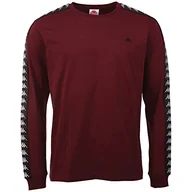 Koszulki męskie - Kappa Lars Men T-shirt męski, regularny krój, Windsor Wine, XXL - miniaturka - grafika 1