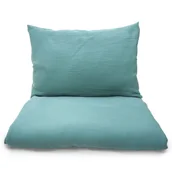 Pościel dla dzieci - POŚCIEL 135X100 DO ŁÓŻECZKA MUŚLINOWA PREMIUM - miniaturka - grafika 1