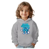 Bluzy dla dziewczynek - BLUZA DZIECIĘCA Z KAPTUREM 67 SIX SEVEN KLOCKI VIRAL 134-140 PREZENT - miniaturka - grafika 1