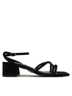 Sandały damskie - Steve Madden Sandały Gleams SM11003712 Czarny - miniaturka - grafika 1