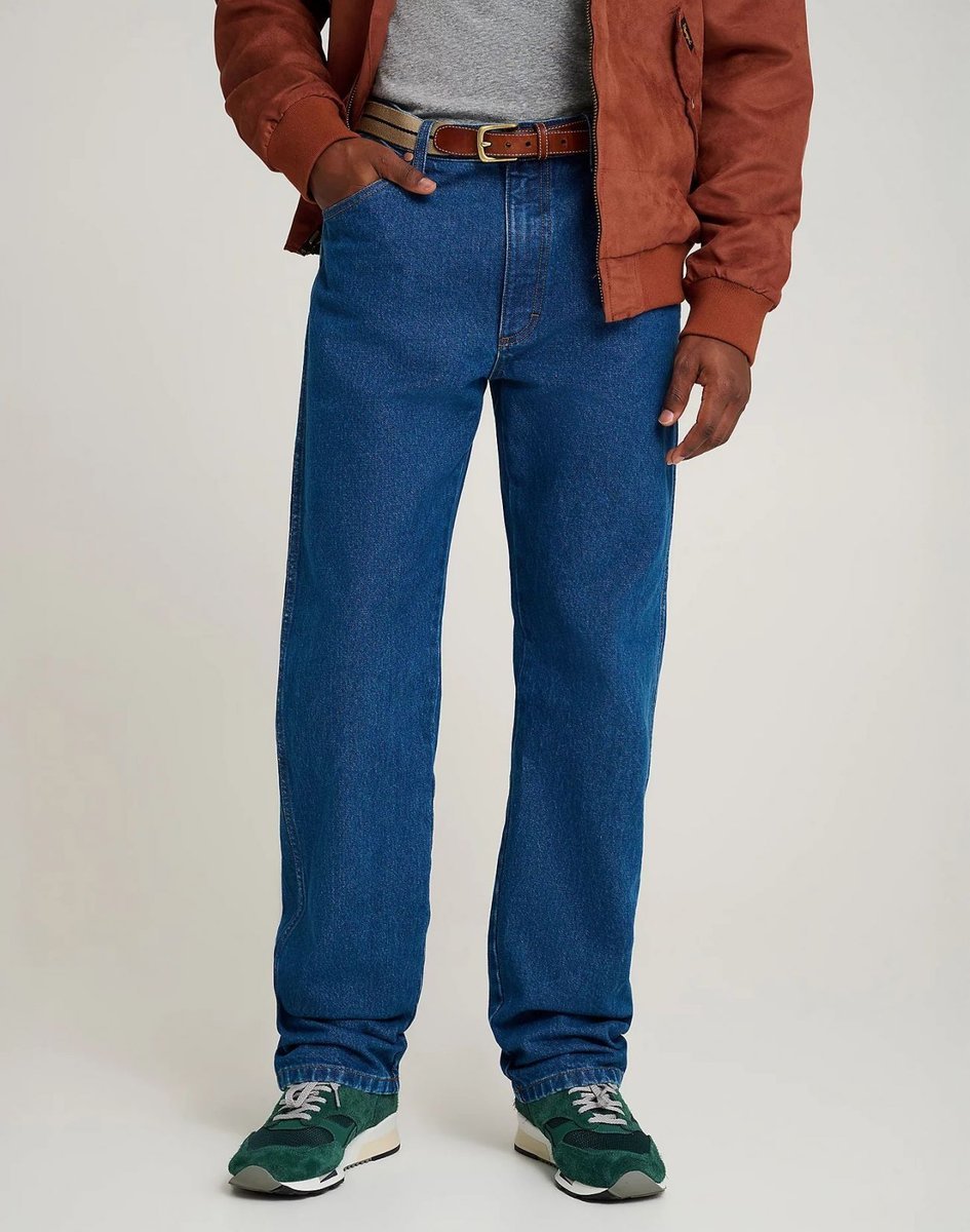 jeansy męskie wrangler 112378542 13mwz denim niebieski