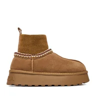 Śniegowce damskie - Śniegowce Badura EO-ANDREA-TS6278-01 Brązowy - miniaturka - grafika 1