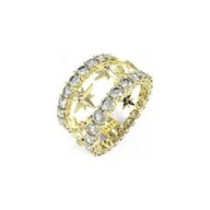 Pierścionki - Biżuteria GUESS JUBR03320JWYG. Pierścionek, Kolor złoty. Kobieta. - miniaturka - grafika 1