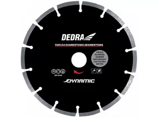 Dedra Tarcza diamentowa segmentowa do betonu DYNAMIC 125x1,9mm HP2112 HP2112 - Tarcze do pił - miniaturka - grafika 1