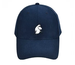 Nordicbuddies Moominpappa Humble Adult Muminki sztruksowa czapka, granatowy, jeden rozmiar pasuje do większości, granatowy, rozmiar uniwersalny - Czapki damskie - miniaturka - grafika 1