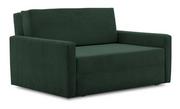 Sofy i kanapy - Amerykanka, fotel z funkcją spania, Melma, 144x99x82 cm, butelkowa zieleń - miniaturka - grafika 1