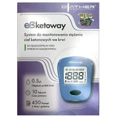 Glukometry i akcesoria dla diabetyków - Diather eb-Ketoway, ketometr - miniaturka - grafika 1