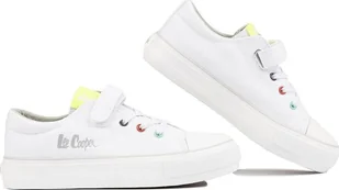 Lee Cooper Buty dla dzieci Lee Cooper białe LCW-24-31-2272K 34 - Buty dla dziewczynek - miniaturka - grafika 1