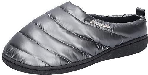 Dockers by Gerli Damskie kapcie 48ge305, srebro, 39 eu