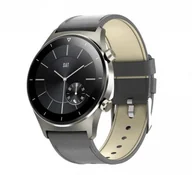 Smartwatch - Farrot E13 GT2 Leather Szary - miniaturka - grafika 1