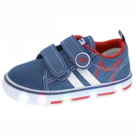 Buty dla dziewczynek - Trampki dziecięce BEPPI 2189830 świecące LED - miniaturka - grafika 1