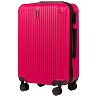 Walizki - ŚREDNIA WALIZKA WINGS EGRET z poszerzeniem 24" ROSE RED - miniaturka - grafika 1