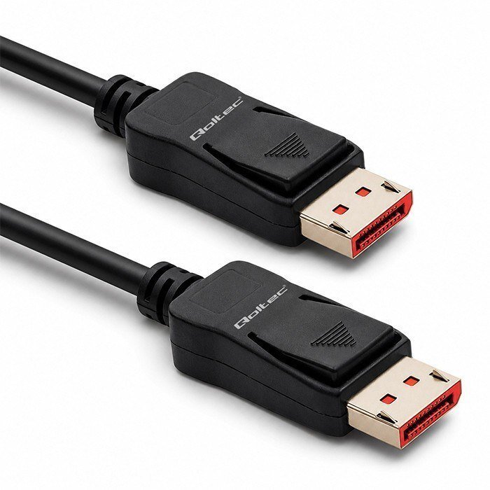 Qoltec Kabel DisplayPort Qoltec M/M v2.1 40G 1.5m 52731