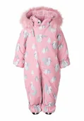 Kombinezony dla dzieci - Kombinezon dziecięcy zimowy DERRY w kolorze różowym Lenne r.68 - miniaturka - grafika 1