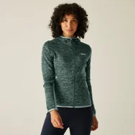 Bluzy sportowe damskie - Regatta Polar damski rozsuwany Kemilia Zielony, Cotton, Rozmiar: 46 - miniaturka - grafika 1