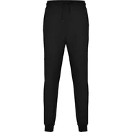 Dresy męskie - Spodnie dresowe męskie Spodnie sportowe miękkie ROLY PA1174 BLACK L - miniaturka - grafika 1