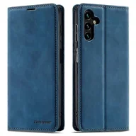 Portfele - Seria FORWENW Fantasy kompatybilna z etui Samsung Galaxy A55 5G Pokrowiec na telefon komórkowy Skórzany portfel ze skóry PU Niebieski - miniaturka - grafika 1