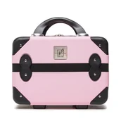 Kosmetyczki, organizery i kuferki - Kuferek Semi Line T5509-1 Różowy - miniaturka - grafika 1