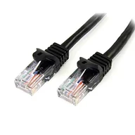 Kable miedziane - Startech.Com 45PAT2MBK Kabel Sieciowy RJ45, Czarny - miniaturka - grafika 1