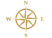 Dekoracje domu - Dekoracja drewniana na ścianę Róża wiatrów - miniaturka - grafika 1