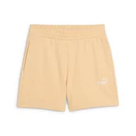 Spodenki damskie - PUMA ESS Small No. 1 Logo 12.7 cm szorty z wysokim stanem TR (s) - miniaturka - grafika 1
