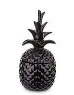 Pudełka i szkatułki - Pojemnik PIGMEJKA Ananas, czarny, 26x12 cm - miniaturka - grafika 1