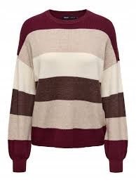 ONLY SWETER DAMSKI W PASKI LUŹNY NA CO DZIEŃ XL JQA