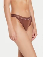 Majtki damskie - Guess Figi brazylijskie Jane O4YE00 PZ01C Brązowy - miniaturka - grafika 1