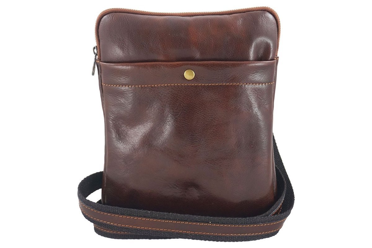Barberini's, Torba męska z regulowanym paskiem, brązowy