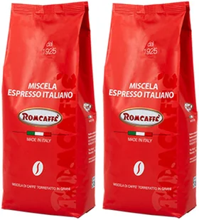Kawa ziarnista 2x 1kg Romcaffe Espresso Italiano Blend - Kawa - miniaturka - grafika 1