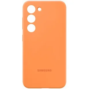 Samsung Silicone Case do Galaxy S23+ EF-PS916TOEGWW pomarańczowy - Etui i futerały do telefonów - miniaturka - grafika 1