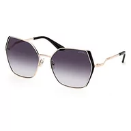 Okulary przeciwsłoneczne - Guess GU7843, Okulary damskie, Shiny Rose Gold, 61, Błyszcząca złota róża - miniaturka - grafika 1