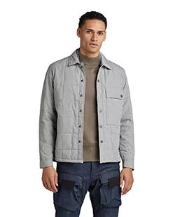 G-STAR RAW Postino pikowana koszulka męska, Wielokolorowy (Correct Winter Grey Htr D20161-c903-3800), S - Koszulki męskie - miniaturka - grafika 1