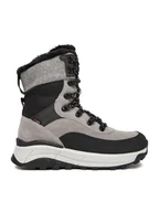 Botki damskie - Rieker Sneakersy CEO-W0066-40 Szary - miniaturka - grafika 1