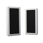 Głośniki i kolumny - DLS FLATBOX M-One głośnik naścienny (para/biały) - miniaturka - grafika 1