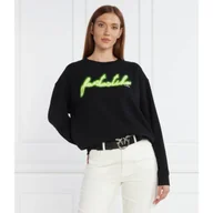 Bluzy damskie - Pinko Bluza | Regular Fit - miniaturka - grafika 1