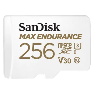 SanDisk Max Endurance MicroSDXC 256GB UHS-I/U3 V30 SDSQQVR-256G-GN6IA SDSQQVR-256G-GN6IA - Karty pamięci - miniaturka - grafika 2