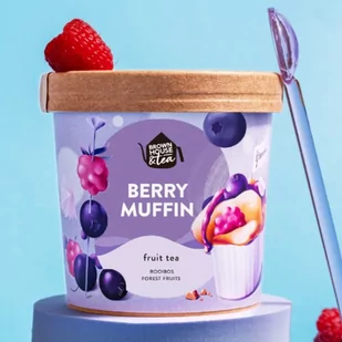 Herbata Brown House&Tea BERRY MUFFIN - rooibos z owocami leśnymi 50g - Herbata - miniaturka - grafika 1