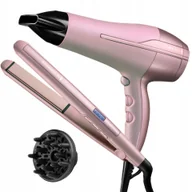 Suszarki do włosów - Suszarka D5901 Prostownica S5901 Remington Coconut - miniaturka - grafika 1