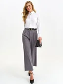 Spodnie damskie - Spodnie damskie szare - SSP4326SZ spodnie długie - TOP SECRET - Odzieżowy sklep internetowy TOP SECRET - miniaturka - grafika 1