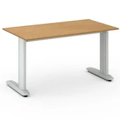 Biurka - B2B Partner Biurko Flexible 1400 x 800 mm, buk 468138 - miniaturka - grafika 1