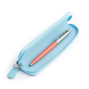 Zestaw prezentowy długopis Parker Jotter Originals Royal Koralowy z niebieskim etui - Zestawy piśmiennicze - miniaturka - grafika 1