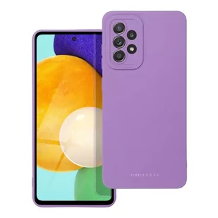 Roar Futerał Luna Case do Samsung Galaxy A52 5G / A52 LTE (4G) / A52s 5G Fioletowy - Etui i futerały do telefonów - miniaturka - grafika 1