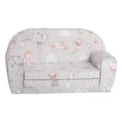 Zestawy mebli dla dzieci - Małpiszon, mini sofa Print króliczek - miniaturka - grafika 1