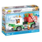 Klocki - Cobi Action Town Śmieciarka kontenerowa 1781 - miniaturka - grafika 1