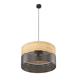 Designerska lampa z drewnem, regulowana wysokość TK 4798 z serii NICOL - Lampy sufitowe - miniaturka - grafika 7
