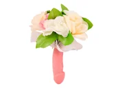 Wieczór panieński i kawalerski - Sztuczny bukiet kwiatów na wieczór panieński - miniaturka - grafika 1