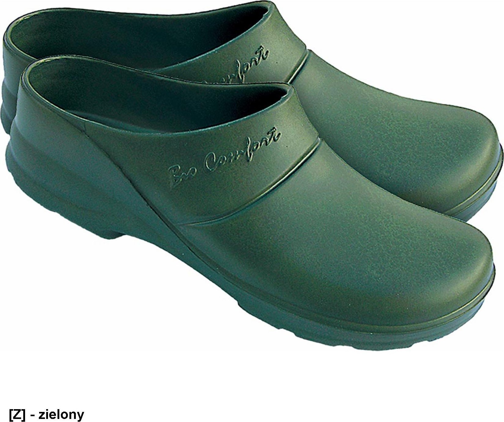 Lemigo BLBIOCOMFORT - klapki ochronne lekkie z tworzywa EVA pianka - zielony 47